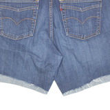 LEVI'S 545 Turn Up Womens Denim Shorts Blue M W32