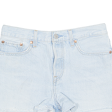 LEVI'S Cut Off Womens Denim Shorts Blue S W28