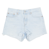 LEVI'S Cut Off Womens Denim Shorts Blue S W28