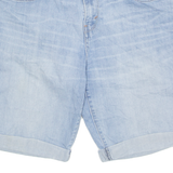 LEVI'S Turn Up Womens Denim Shorts Blue M W34