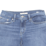 LEVI'S Turn Up Womens Denim Shorts Blue S W28