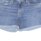 LEVI'S Turn Up Womens Denim Shorts Blue S W28
