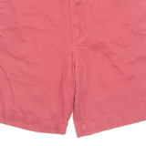 CHAPS Mens Chino Shorts Red 90s M W33