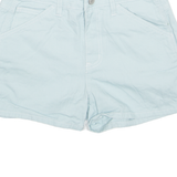 DICKIES Carpenter Denim Womens Workwear Shorts Blue XS W27