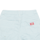 DICKIES Carpenter Denim Womens Workwear Shorts Blue XS W27