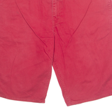 LEVI'S 569 Mens Chino Shorts Red 90s XL W35