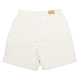 LEE Denim Womens Chino Shorts Cream L W31