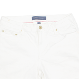 TOMMY HILFIGER Turn Up Womens Denim Shorts White S W27