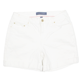 TOMMY HILFIGER Turn Up Womens Denim Shorts White S W27