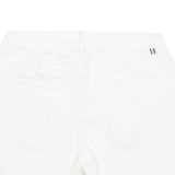 TOMMY HILFIGER Turn Up Womens Denim Shorts White S W27