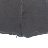 LEVI'S Cut Off 550 Womens Denim Shorts Black L W36