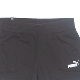 PUMA Womens Sports Shorts Black Relaxed S W28