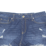 SEVEN 7 Cut Off Womens Denim Shorts Blue M W34