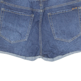 SEVEN 7 Cut Off Womens Denim Shorts Blue M W34
