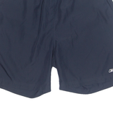 REEBOK Mesh Lined Mens Swimming Shorts Blue Relaxed L W32