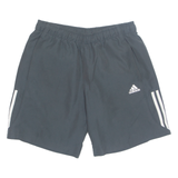 ADIDAS Mesh Lined Mens Swimming Shorts Grey Relaxed M W30