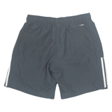 ADIDAS Mesh Lined Mens Swimming Shorts Grey Relaxed M W30