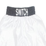 SWITCH Boxing Mens Sports Shorts White Relaxed L W28