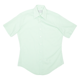 DRESS SHIRT Mens Plain Shirt Green L