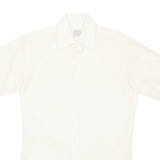 CENTURY SQUARE Mens Plain Shirt Cream S