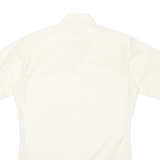 CENTURY SQUARE Mens Plain Shirt Cream S