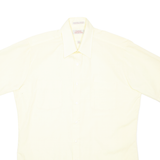 CLASSIC COLLECTION Mens Plain Shirt Yellow M