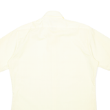 CLASSIC COLLECTION Mens Plain Shirt Yellow M