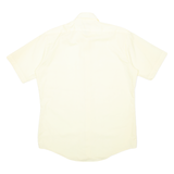CLASSIC COLLECTION Mens Plain Shirt Yellow M