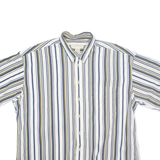 NATURAL ISSUE Mens Shirt White Striped XL