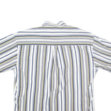 NATURAL ISSUE Mens Shirt White Striped XL
