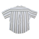 NATURAL ISSUE Mens Shirt White Striped XL