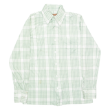 JCPENNEY Mens Shirt Green Check M