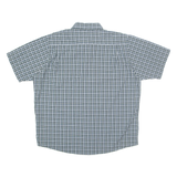 WRANGLER Mens Shirt Blue Check XL