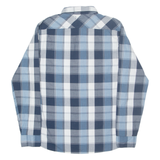LEVI'S Mens Shirt Blue Check Long Sleeve M