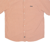 NAUTICA Mens Shirt Orange Check XL