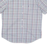NAUTICA Mens Shirt Blue Check L