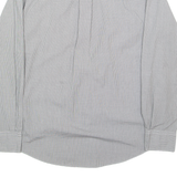 TOMMY HILFIGER Mens Shirt Black Check Long Sleeve L
