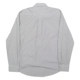TOMMY HILFIGER Mens Shirt Black Check Long Sleeve L