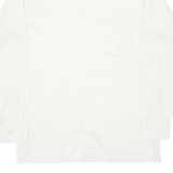 C&A Mens Plain Shirt White Long Sleeve L