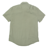 TOMMY HILFIGER Mens Plain Shirt Green XL