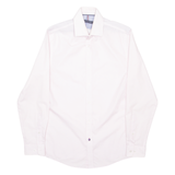 TOMMY HILFIGER Mens Formal Shirt Pink Long Sleeve M