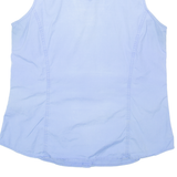 CARHARTT Womens Plain Shirt Blue Sleeveless L