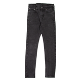 LEVI'S 510 Jeans Mens Black Slim Skinny W28 L29