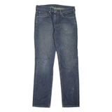 LEVI'S 511 Jeans Mens Blue Slim Straight Stone Wash W32 L32