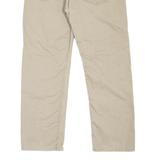LEVI'S 505 Jeans Mens Beige Regular Straight W34 L27