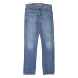 LEVI'S 511 Jeans Mens Blue Skinny Straight Stone Wash W32 L32