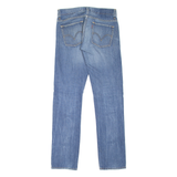 LEVI'S 511 Jeans Mens Blue Skinny Straight Stone Wash W32 L32