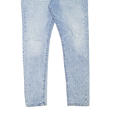 LEVI'S 512 BIG E Jeans Mens Blue Slim Tapered Stone Wash W36 L34