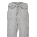 LEVI'S 514 Jeans Mens Grey Slim Straight W32 L29