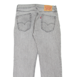 LEVI'S 514 Jeans Mens Grey Slim Straight W32 L29